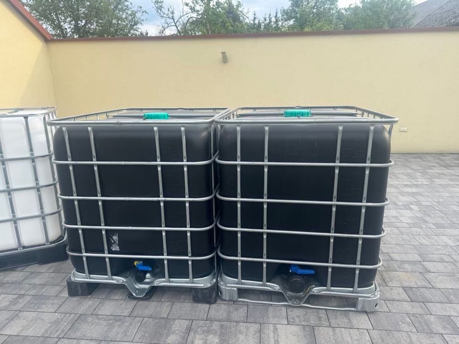 Mauser- beczki CZARNE i BIAŁE 1000l