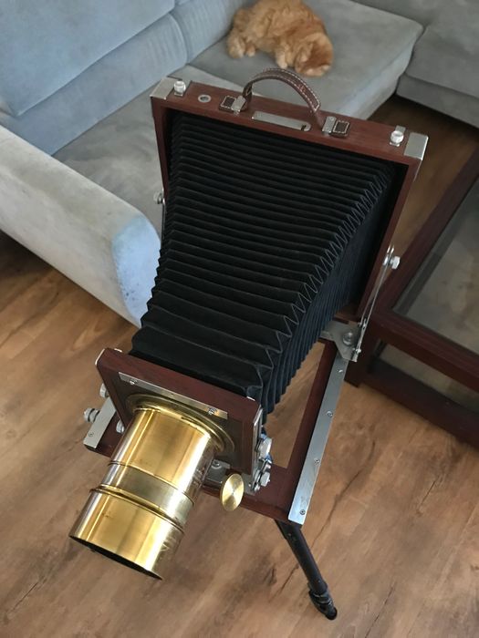 Câmara de grande formato 8x10”