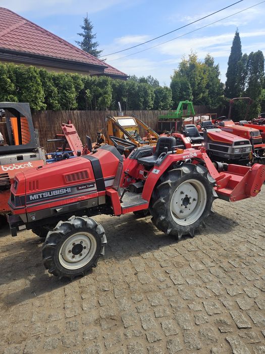 Mitsubishi MTX24 24KM 4x4 kosiarka glebogryzarka mini traktorek ogrodniczy sadowniczy japoński yanmar iseki kubota
