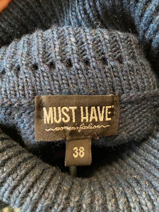 Гольф темно-синій жіночий