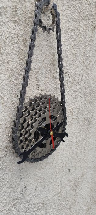 Relógio de parede artesanal