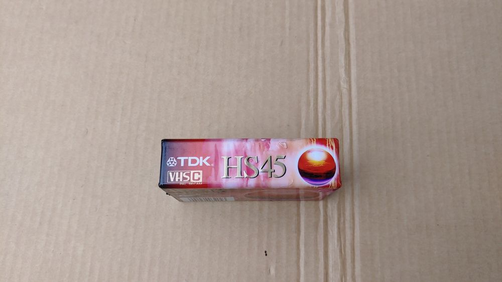 TDK HS-45 kaseta video Nowa
