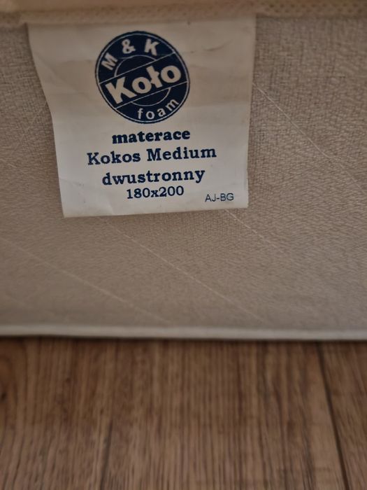 Materac 180x200x16 kokos