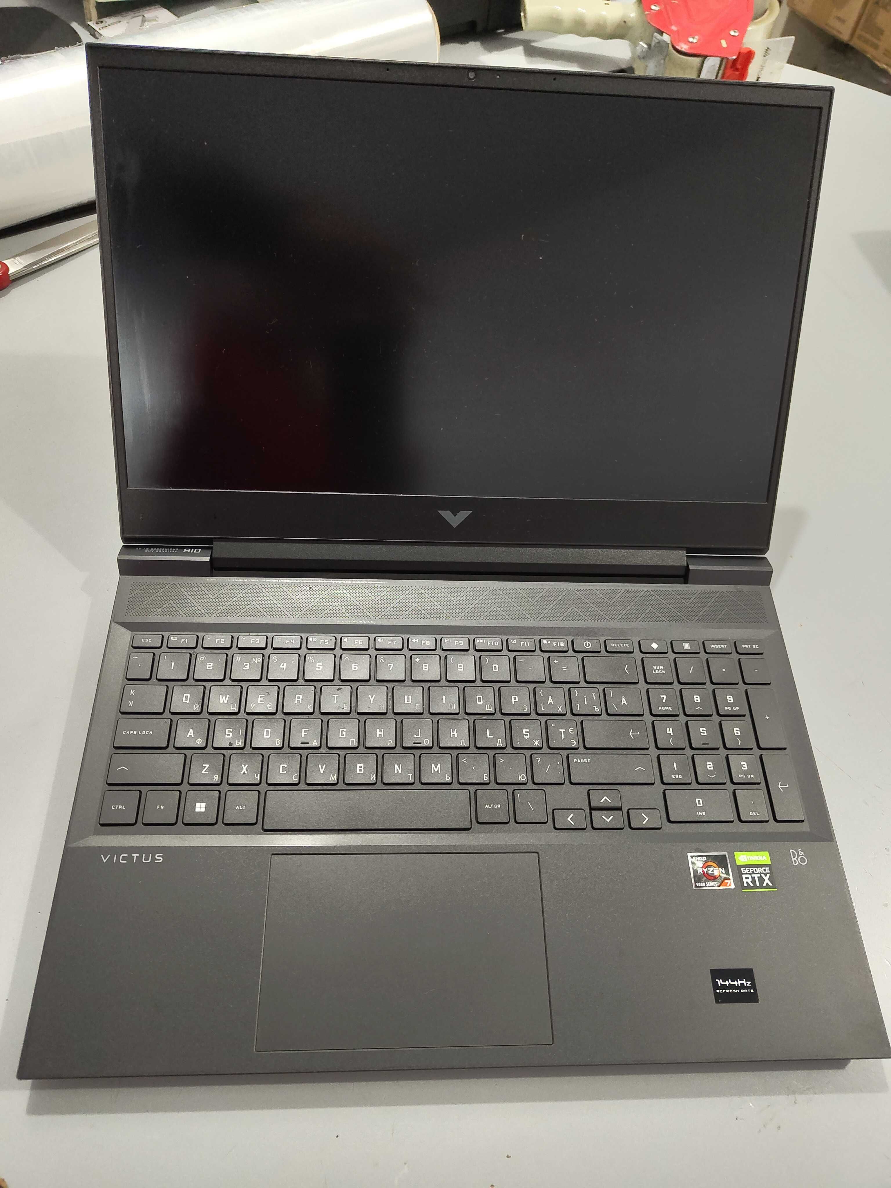 Ноутбук HP Victus 16, AMD Ryzen 7 6800H, 32 Гб, NVidia 3050, SSD 1Tб ...