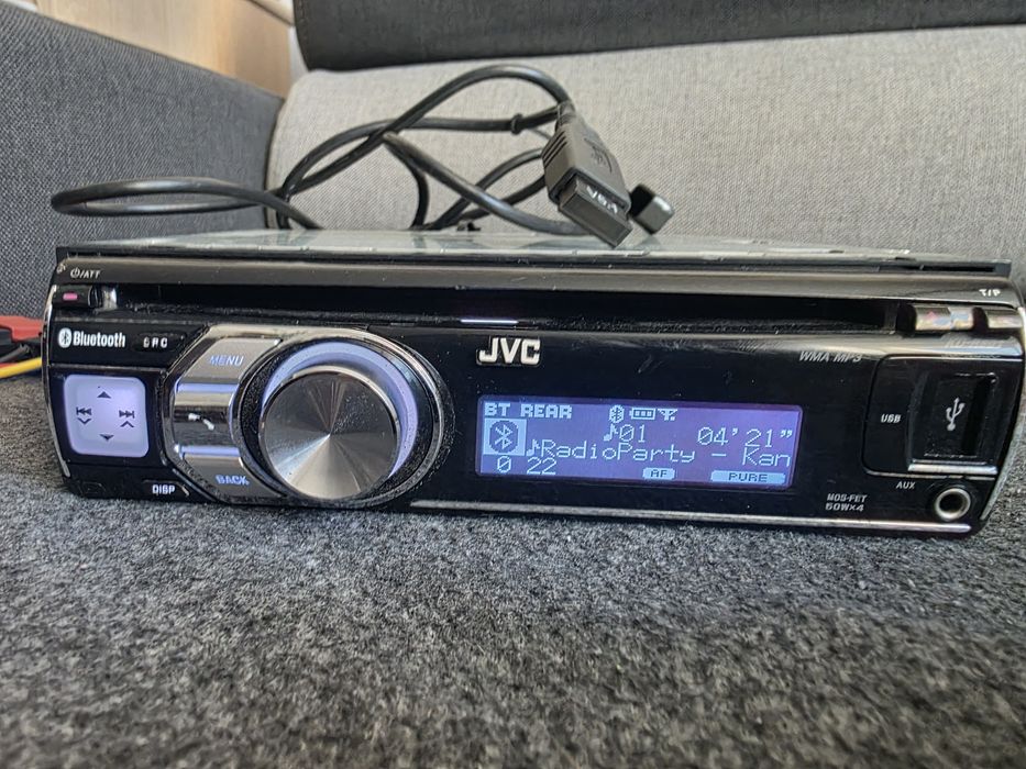 Radio samochodowe jvc KD-R801 usb bluetooth opis