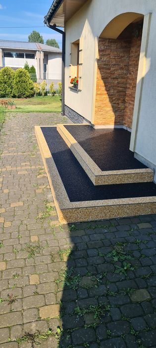 Żywica Kamienny Dywan Balkon Schody Hyroizolacja