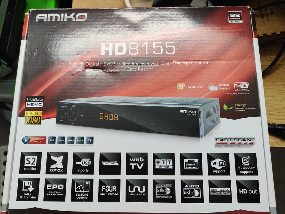 Amiko 8155HD box satelite