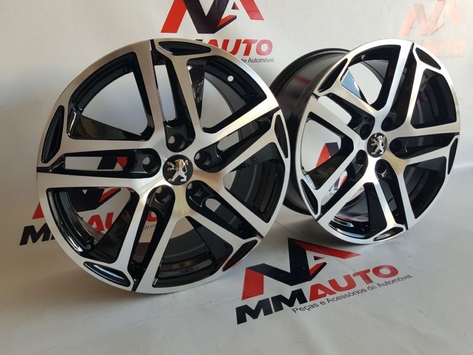 Jantes Peugeot 308 Black 17 (5x108)