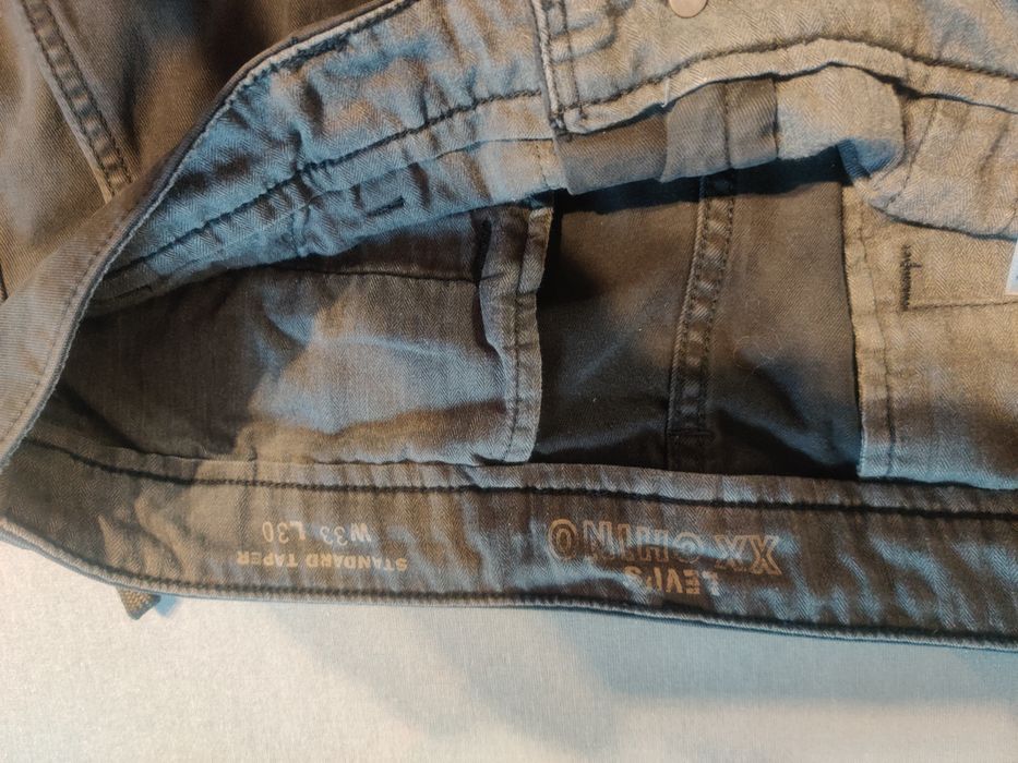 spodnie chino chinosy levis męskie m  W33 L30 bawełniane