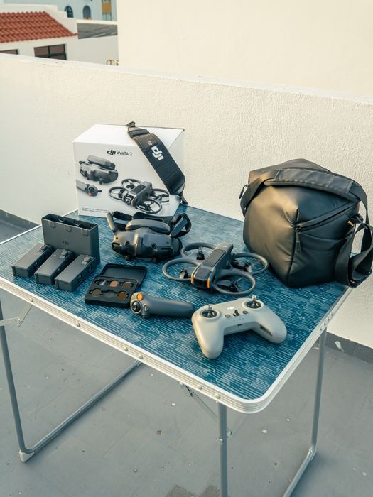 DJI Avata 2 Fly More Combo + 1 Comando + Extras | Impecável