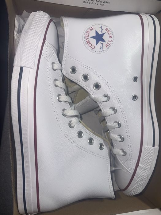 Converse białe uni-sex w roz. 43