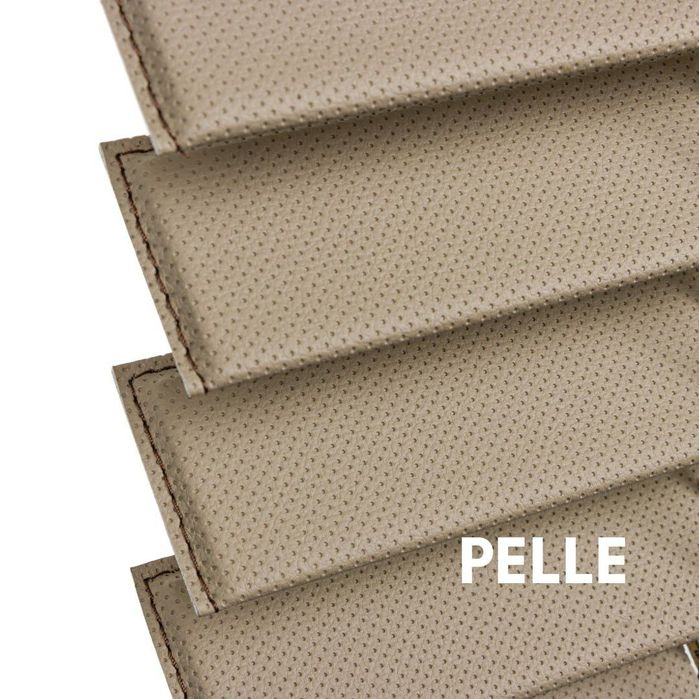 Жалюзі преміум. Жалюзі шкіра. Premium leather blinds.