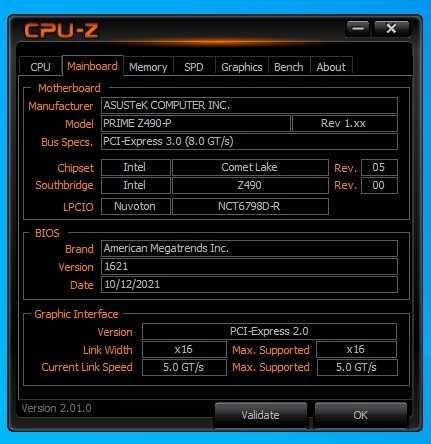 Intel Core i7-10700 + Asus Prime Z490-P + 2x16Gb DDR4 Kingston Fury