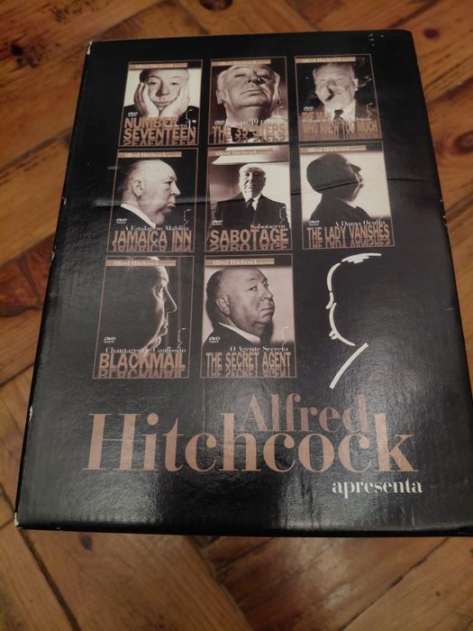 8 dvd's Alfred Hitchcock