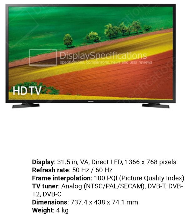 Tv samsung led 32