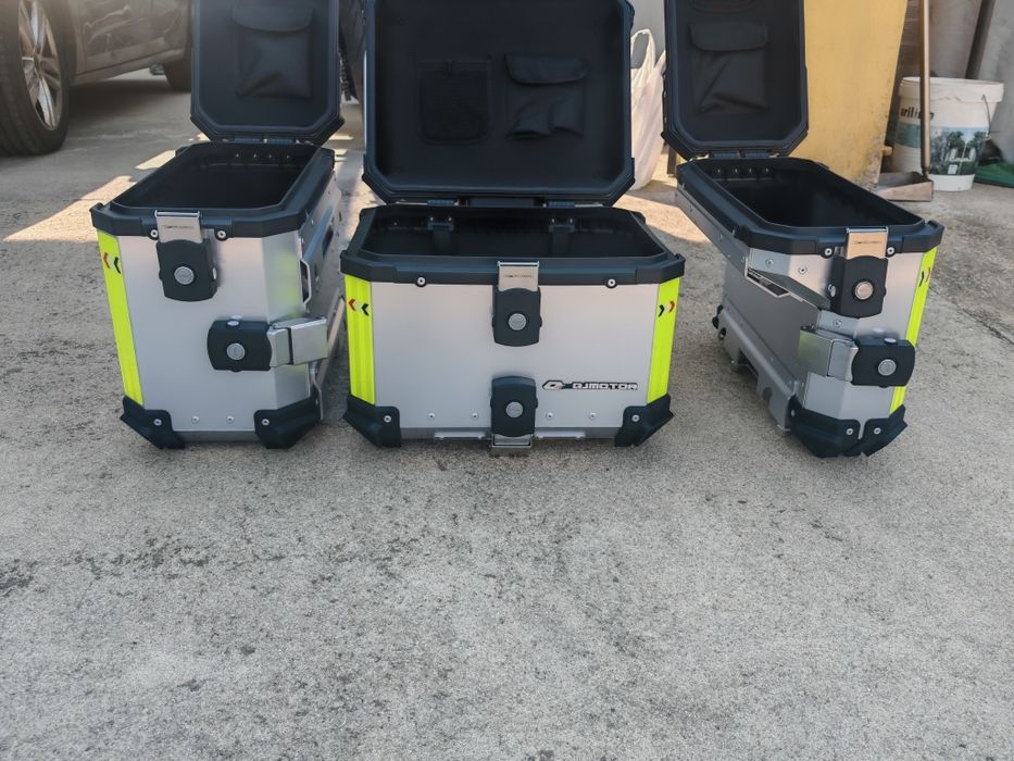 Conjunto de 3 malas em alumínio