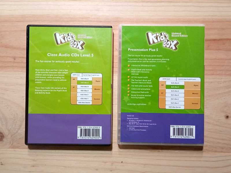 CDs Áudio e DVD Kid's Box - Level 5