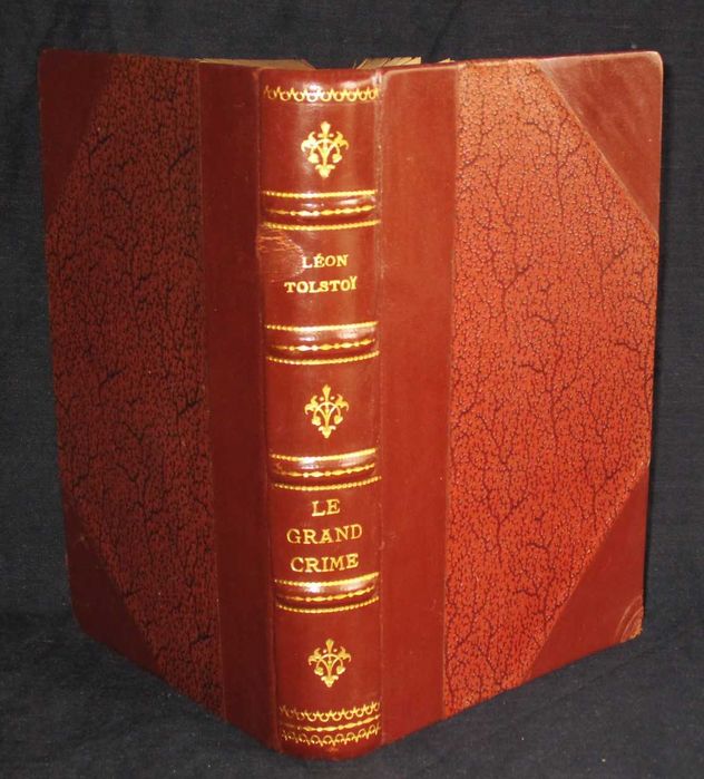 Livro Le Grand Crime Léon Tolstoi 1905