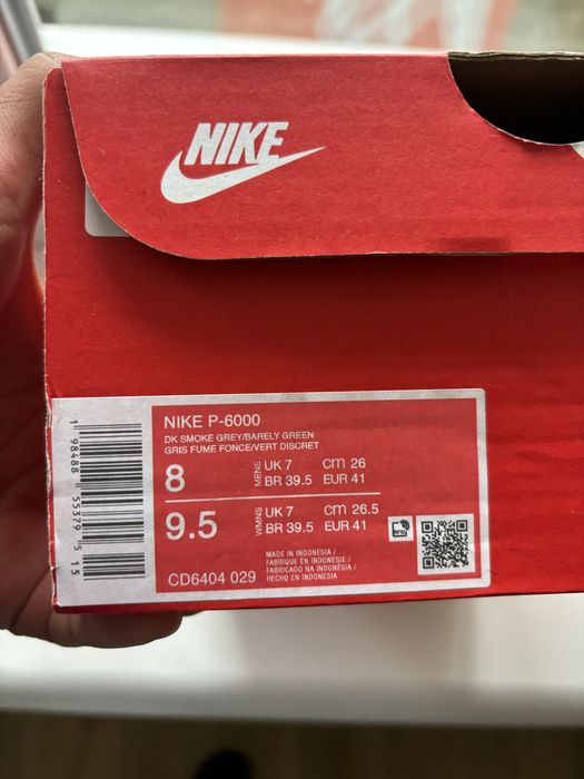 Мужские Nike P-6000 Новые  Оригинал