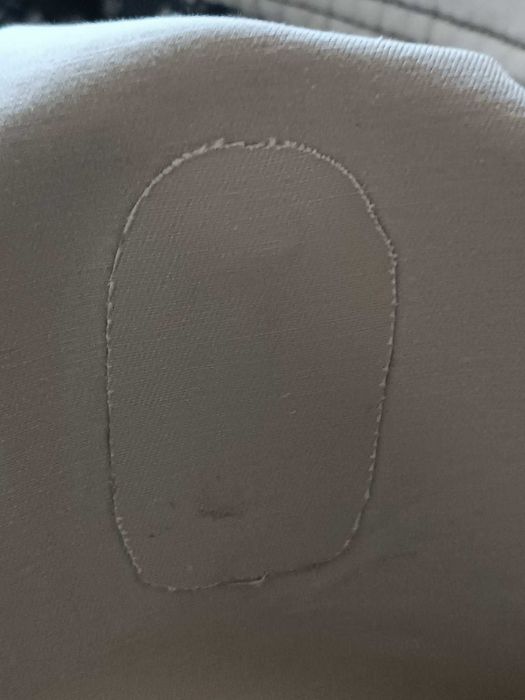 Spodnie jeansy męskie beżowe bawełniane logowane- M/L- Tommy Hilfiger.