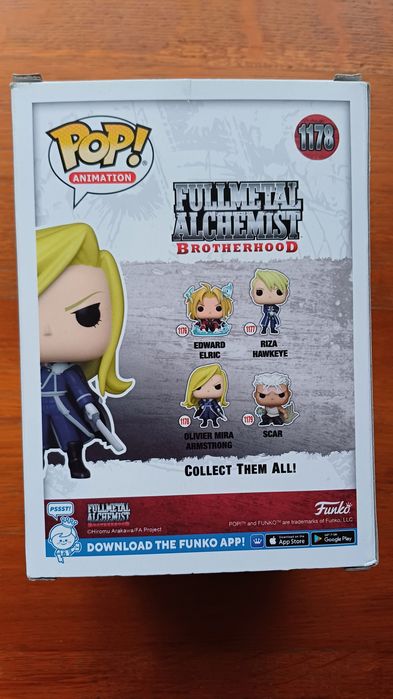 Funko POP 1178 Olivier Maria Armstrong Fullmetal Alchemist