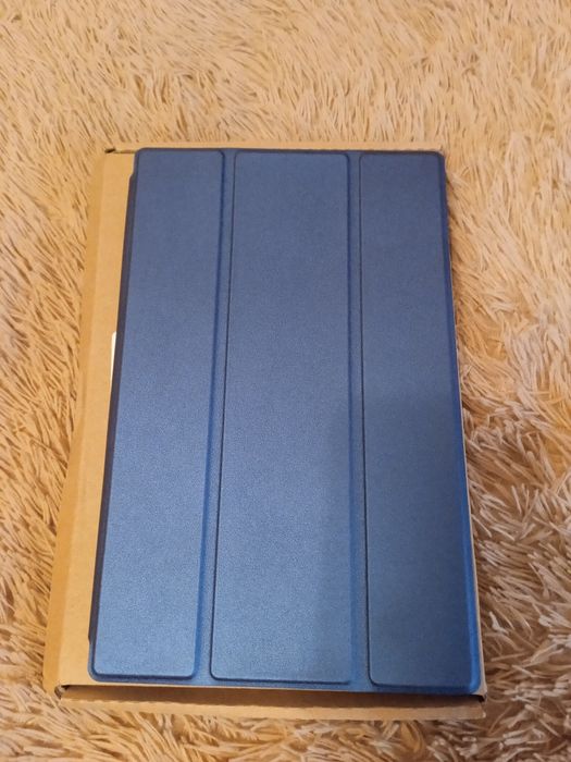 Чехол для Lenovo Tab M10 Plus 10.3 кожаный Dark Blue .