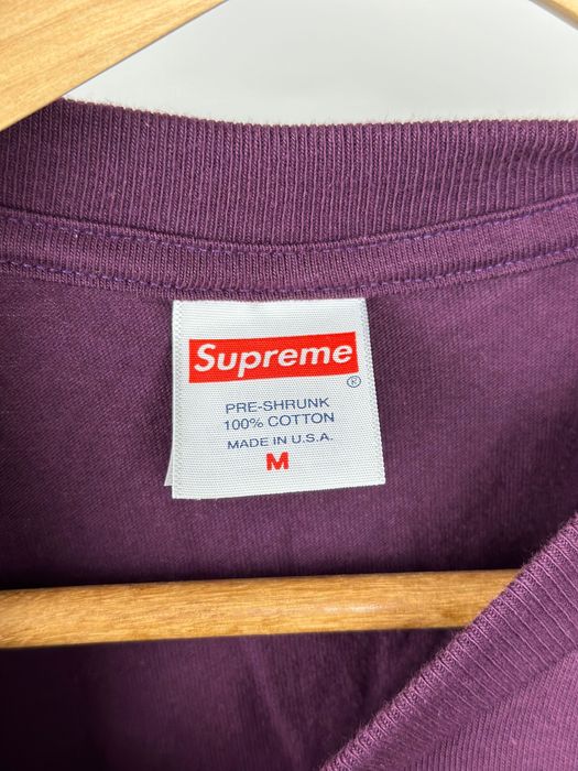 T-shirt Supreme Eyewear eggplant