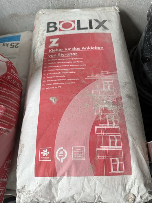 Клей Bolix Z для склеювання пінопласту