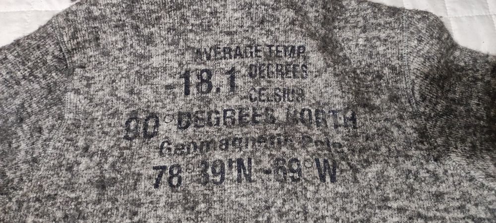 Napapijri Geographic Sweter Bluza M/L Wełniany