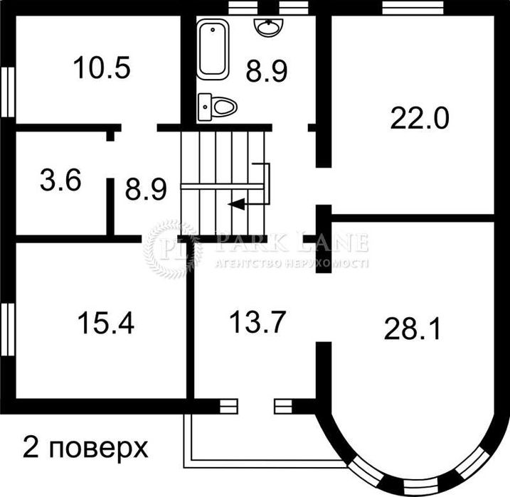 Княжичі. Будинок 220м2. 20 соток ділянка. Молодий сад.