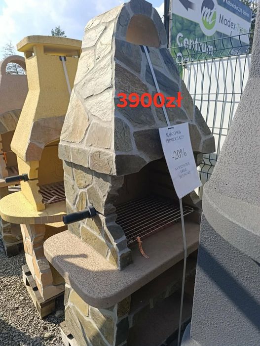 Kominek ogrodowy-grill
