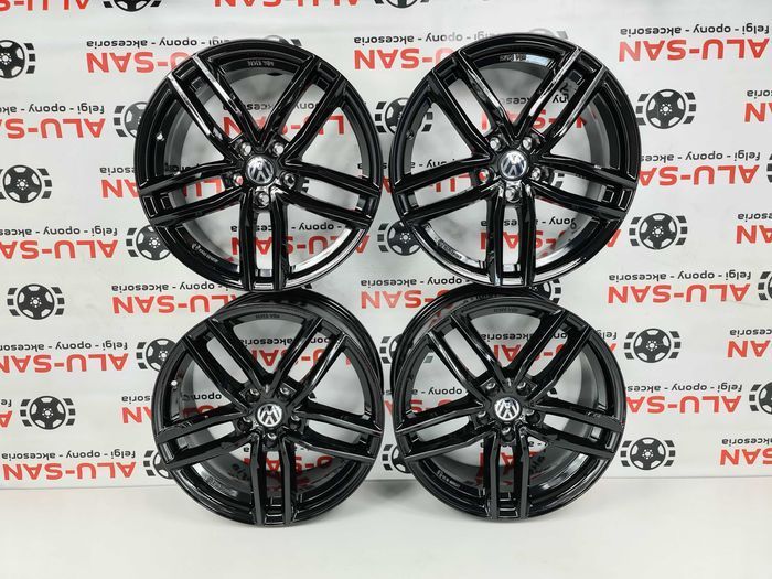 Nowe alufelgi VW 18" 5x112 Passat Golf Jetta Beetle Sharan... Czarne