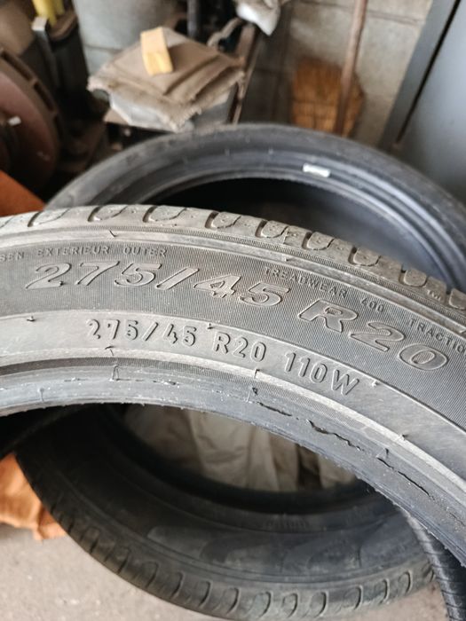 Шини б/у 275/45 r20 pirelli scorpion verde
