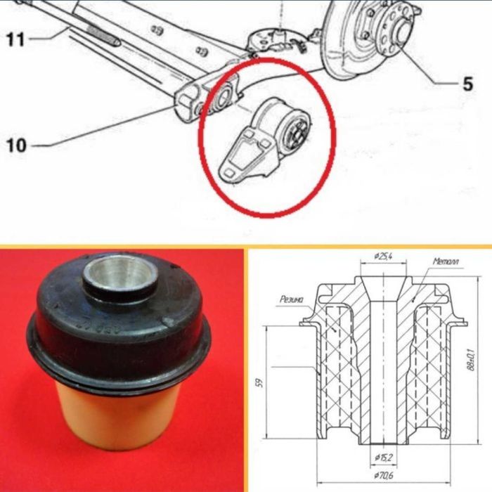 Реставрация  рычагов  Реставрація шарових  Сайлентблоків