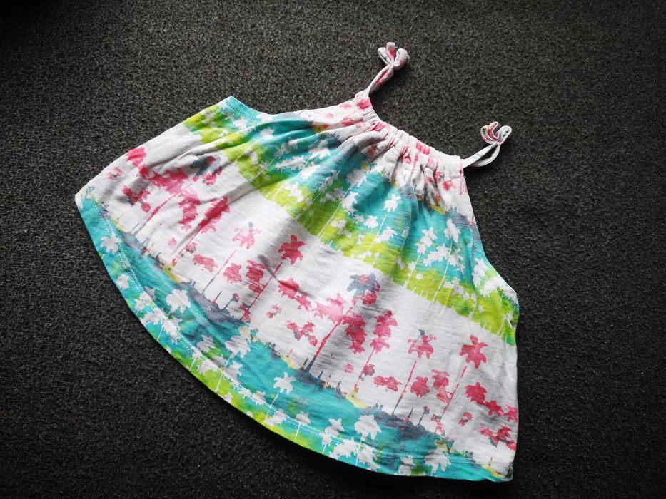Young Dimension bluzka top mazany wielokolorowy na lato 110 cm 4-5 lat