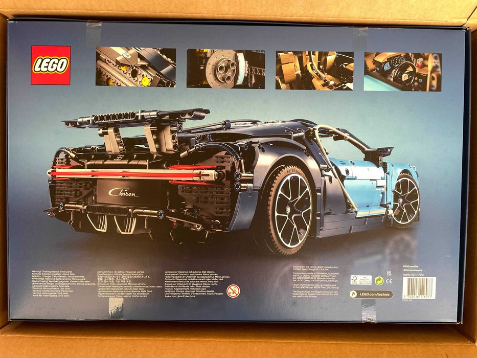 LEGO Bugatti Chiron – NOVO e SELADO!