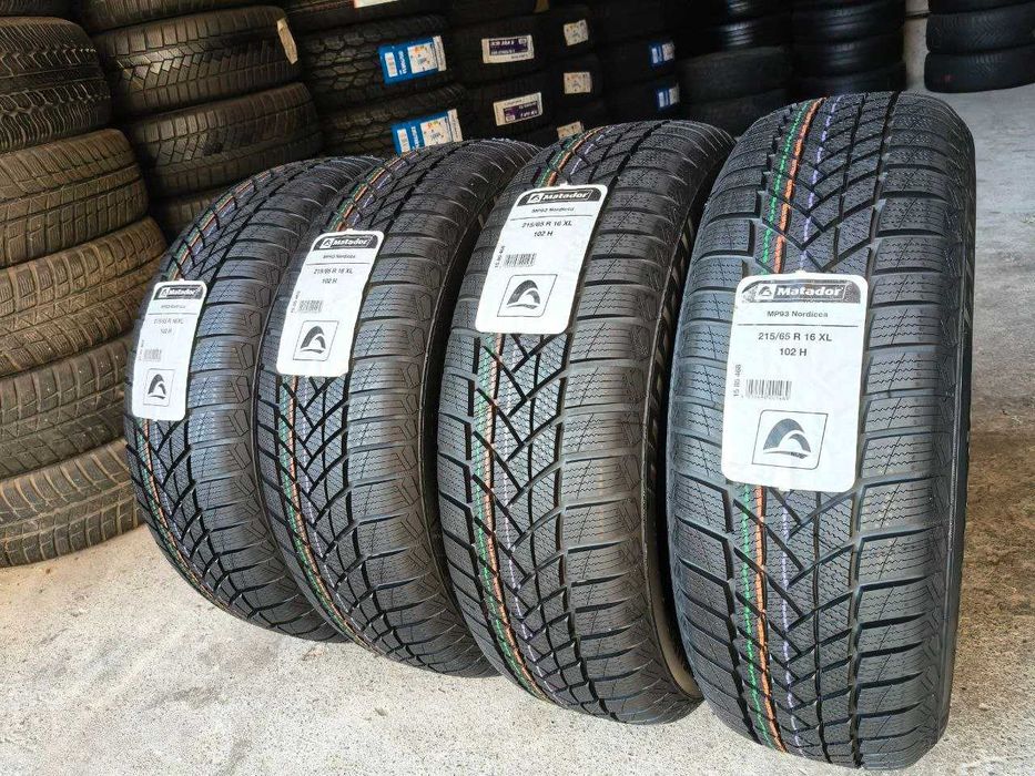 Matador Nordicca MP93 215/65r16 102H Extra Load made in Portugal кінець 25ріку, НОВІ (8,8мм), ЗИМОВІ