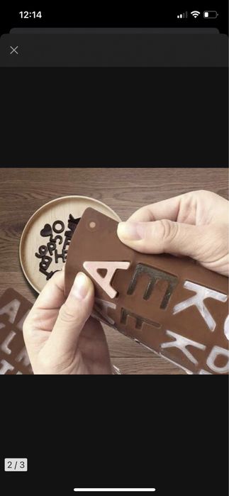 Forma Silikonowa do Czekolady torty itp