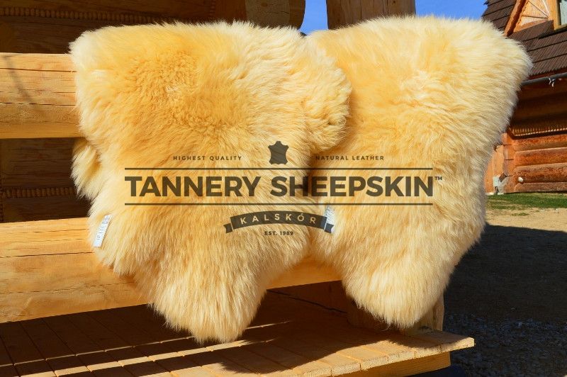 Skóra Owcza Relugan Długi Włos (medyczna) 80-100cm Naturalna