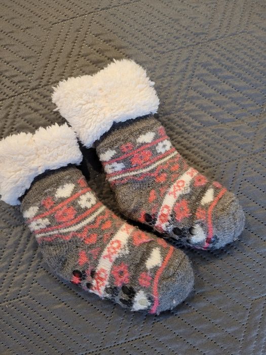 Ciepłe góralskie skarpetki stopa 10-12 cm