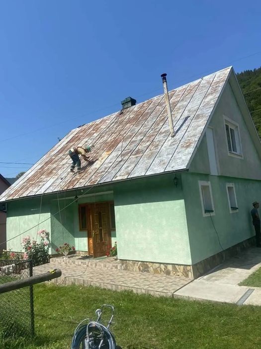 Миття.фарбування даху.дахів.криши