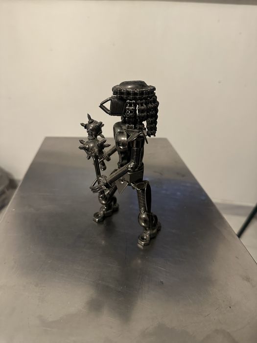 Estatuas de metal de decoracao