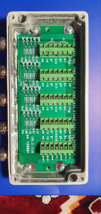 Клемна коробка німецької фірми HBM 1-4