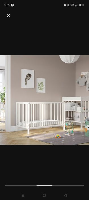 Berço branco GULLIVER IKEA