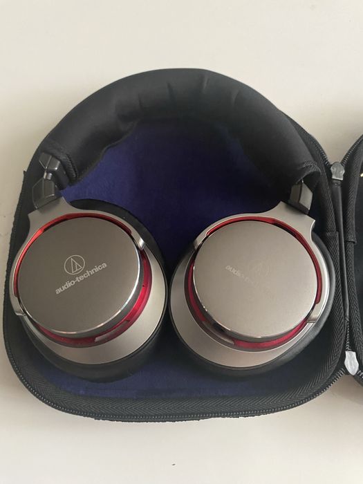 Audio-Technica ATH-MSR7 + FiiO BTA10 V2 + etui + 2 kable