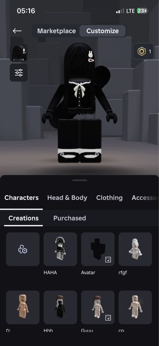 продажа аккаунта в роблокс