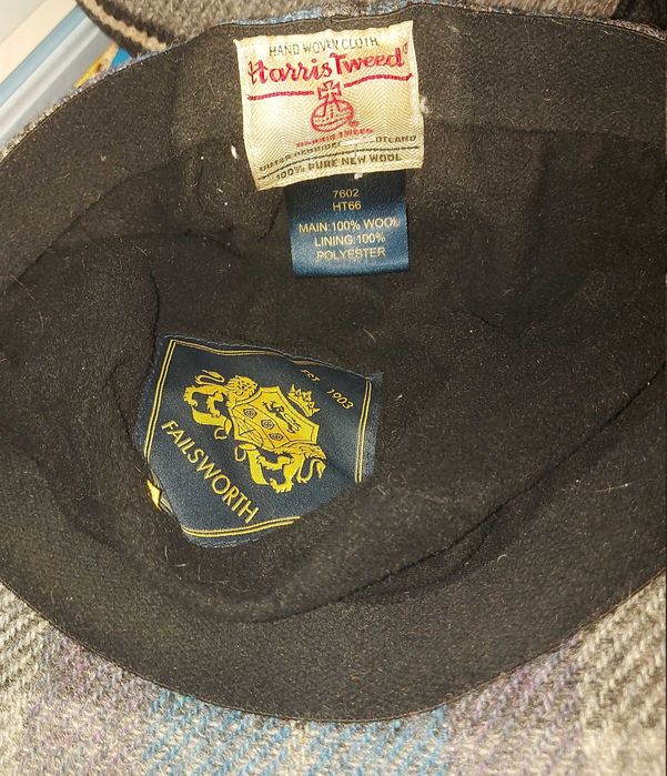 kaszkiet FAILSWORTH (niebiesko szary)