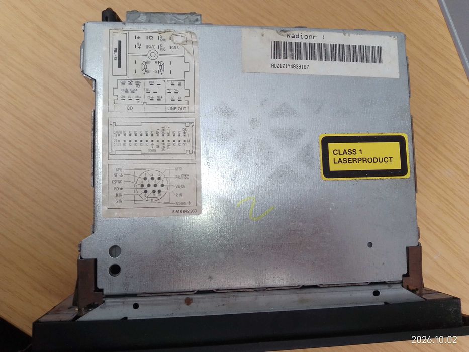 Rádio / Navegação Original Audi A3 8L Navigation Plus RNS-D (8L0035192D)