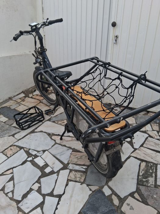 Bicicleta eléctrica Cargo (leva 2 crianças)