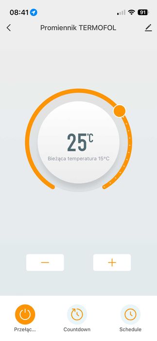 Termofol SWT1000 700W WIFI - grzejnik na podczerwień